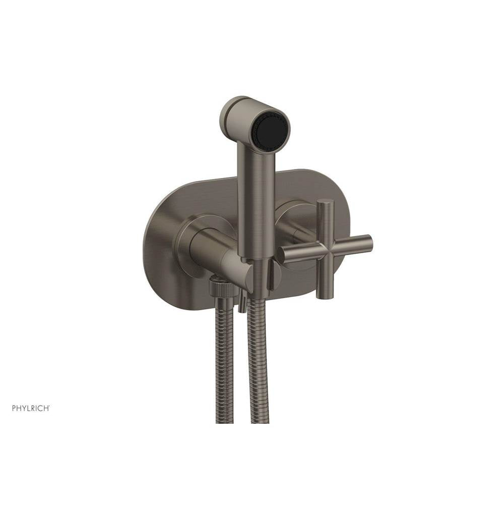 Phylrich - Wall Mounted Bidet Cross Handle - Pewter