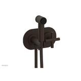 Phylrich - Wall Mounted Bidet Cross Handle - Antique Bronze