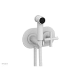 Phylrich - Wall Mounted Bidet Cross Handle - Satin White