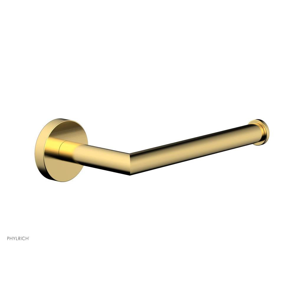 Phylrich - Single Post Toilet Tissue Holder - Satin Gold