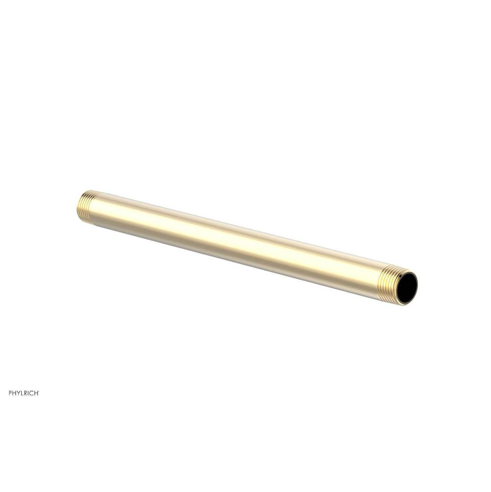 Phylrich - 10'' Straight Shower Arm - Satin Brass