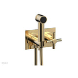 Phylrich - Wall Mounted Bidet - Satin Brass