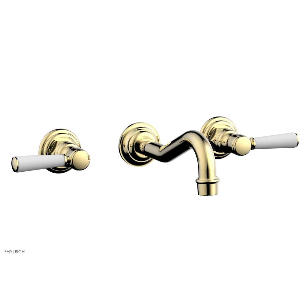 Phylrich - Wall Mount Lav Trim - Polished Brass Uncoated