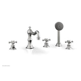 Phylrich - Deck Tub Set W/ Hs - Satin chrome