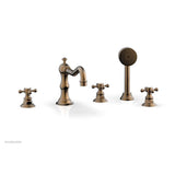 Phylrich - Deck Tub Set W/ Hs - Old English Brass