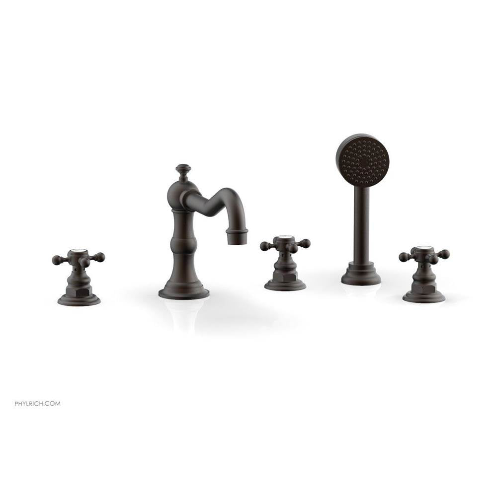 Phylrich - Deck Tub Set W/ Hs - Oil Rubbed Bronze