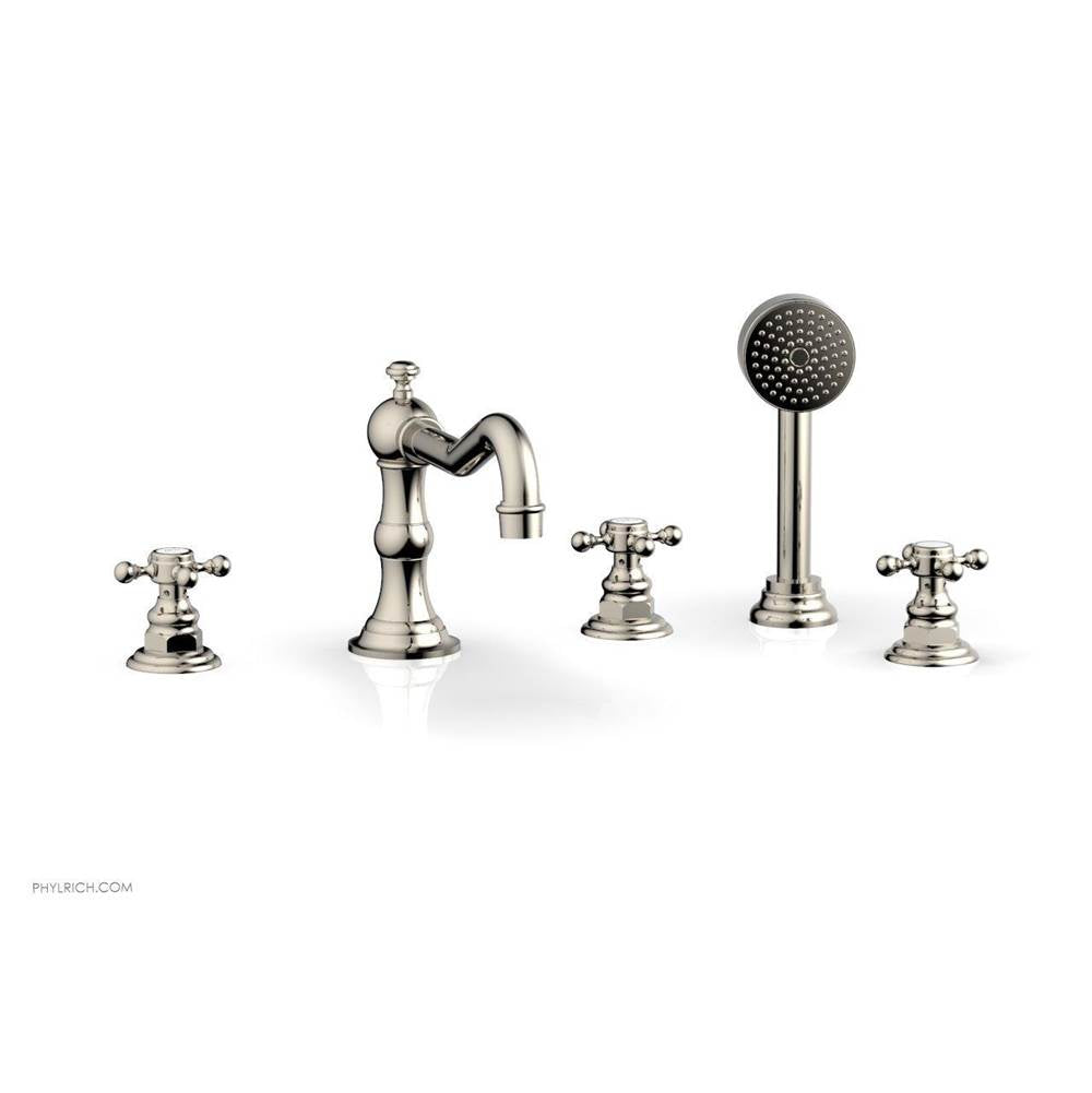 Phylrich - Deck Tub Set W/ Hs - Polished Nickel