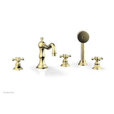 Phylrich - Deck Tub Set W/ Hs - Polished Brass