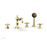 Phylrich - Deck Tub Set W/ Hs - Polished Gold
