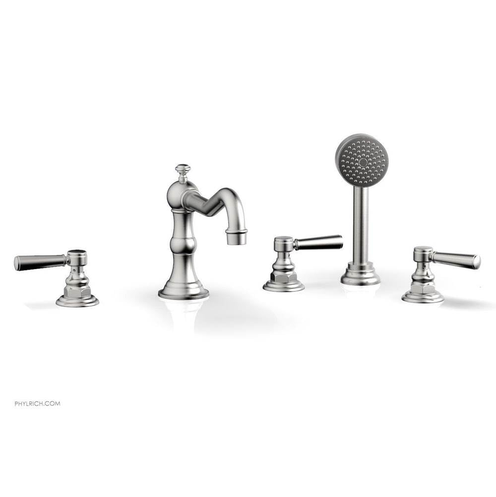 Phylrich - Deck Tub Set W/ Hs - Satin chrome