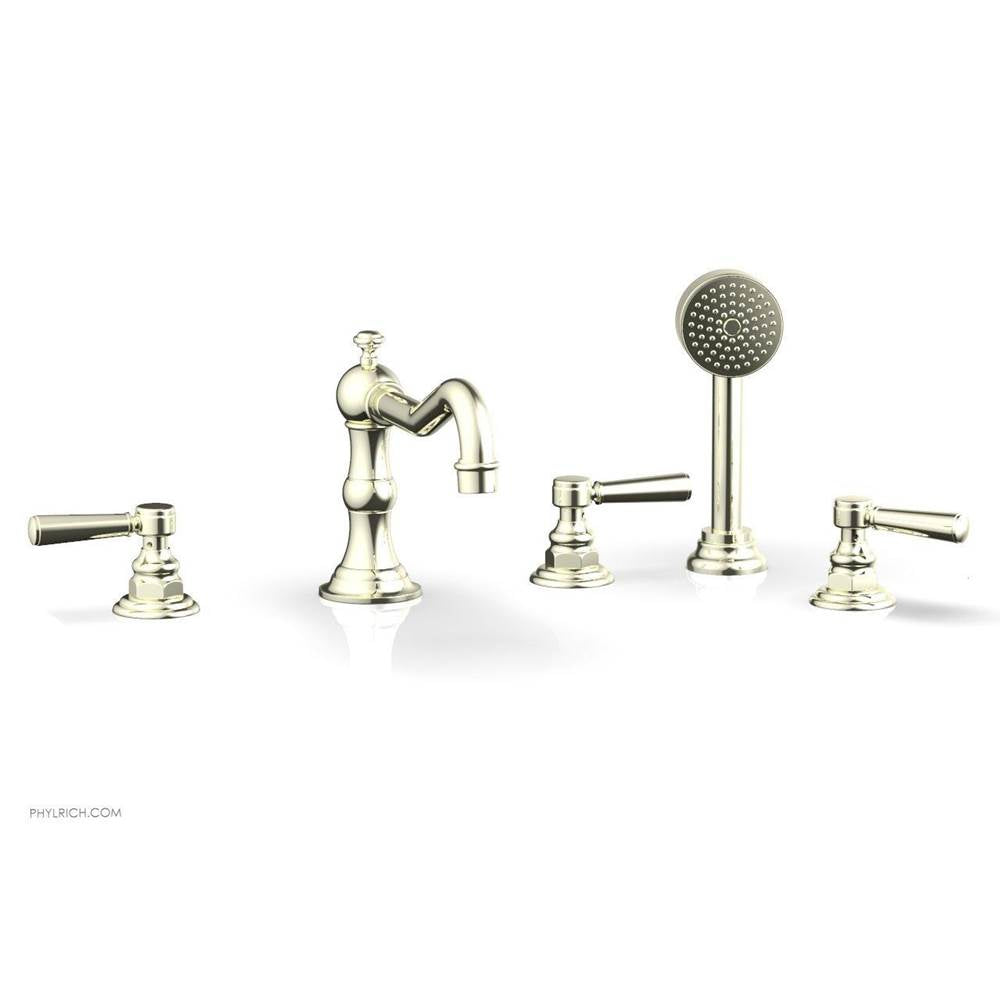 Phylrich - Deck Tub Set W/ Hs - Burnished Nickel
