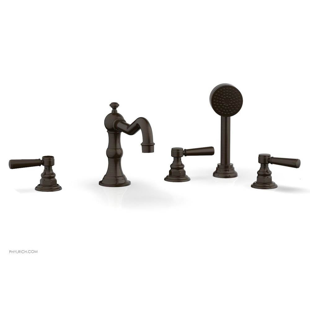 Phylrich - Deck Tub Set W/ Hs - Antique Bronze
