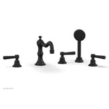 Phylrich - Deck Tub Set W/ Hs - Matte Black