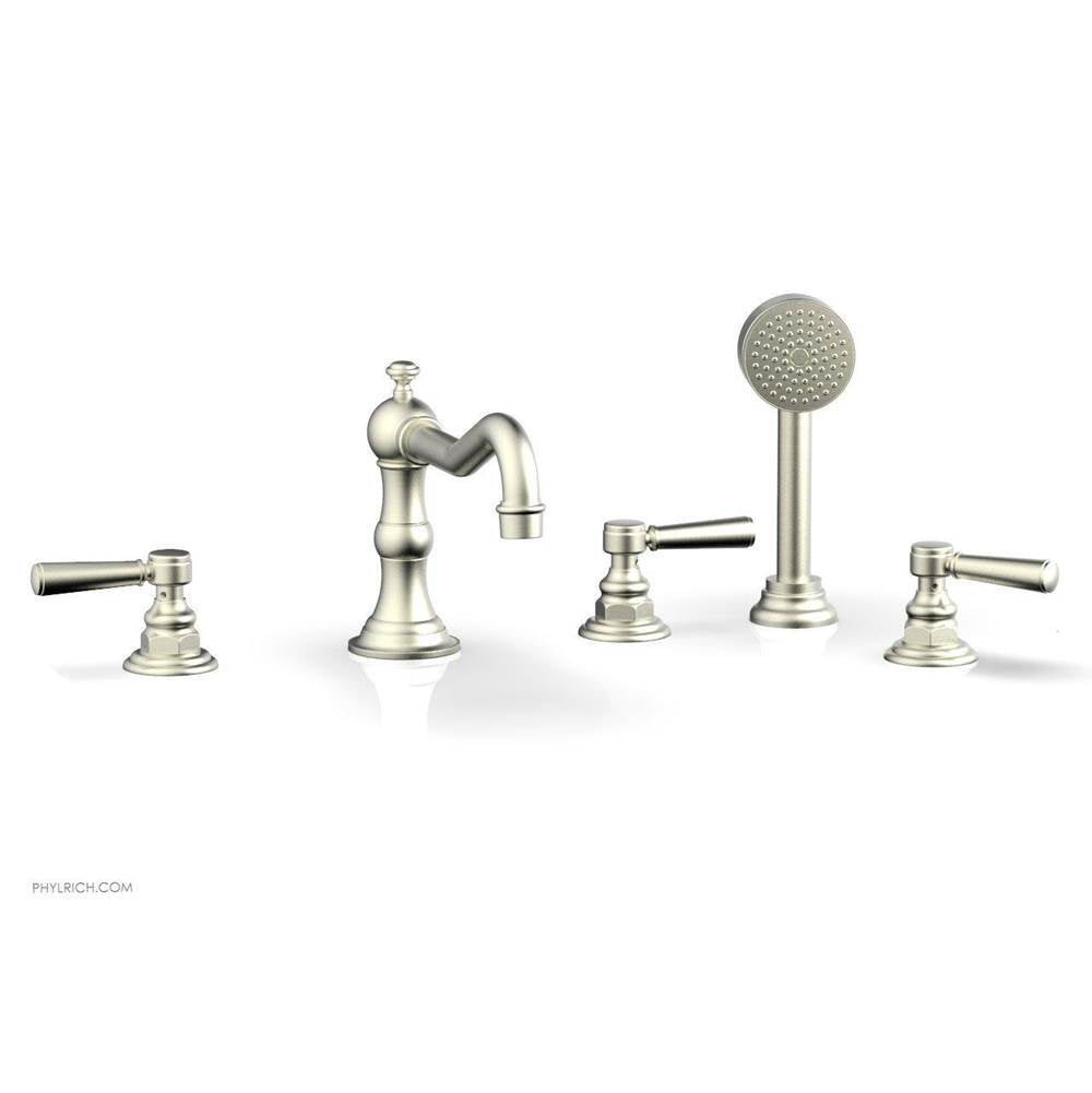Phylrich - Deck Tub Set W/ Hs - Satin Nickel