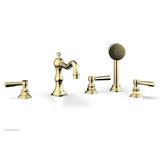 Phylrich - Deck Tub Set W/ Hs - Polished Brass