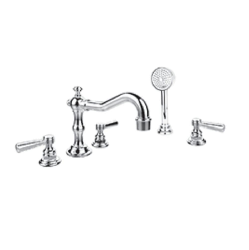 Phylrich - Deck Tub Set W/ Hs - Polished Chrome