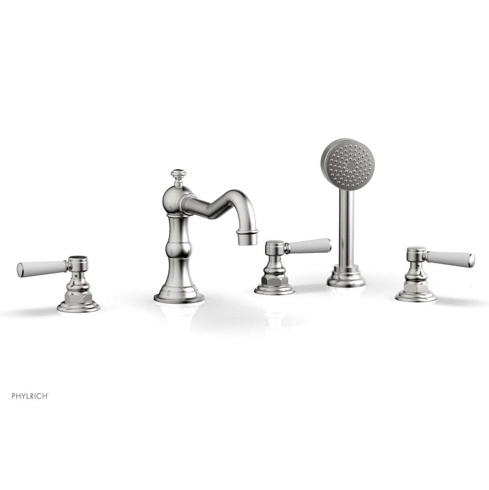 Phylrich - Deck Tub Set W/ Hs - Satin chrome