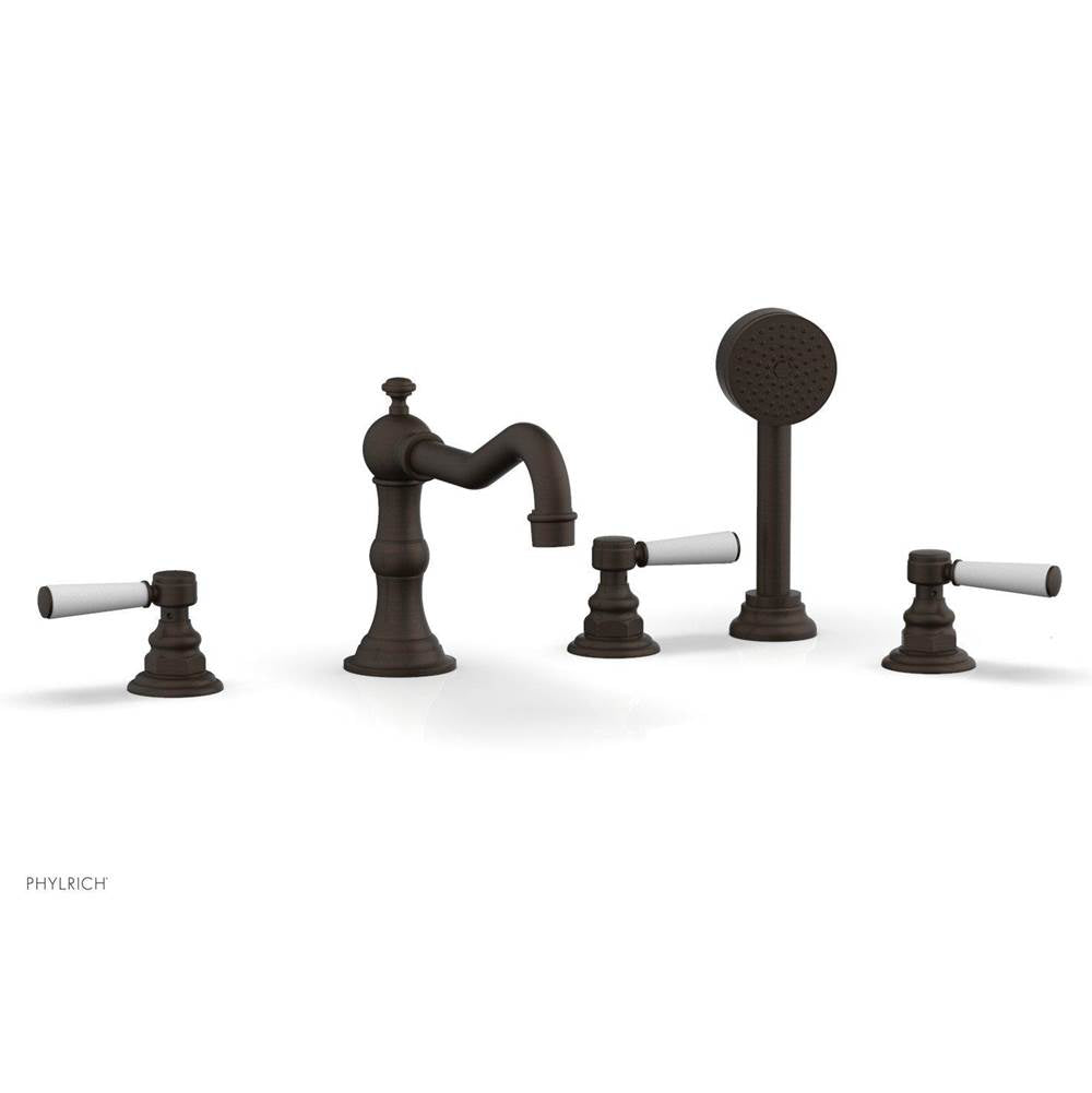 Phylrich - Deck Tub Set W/ Hs - Antique Bronze