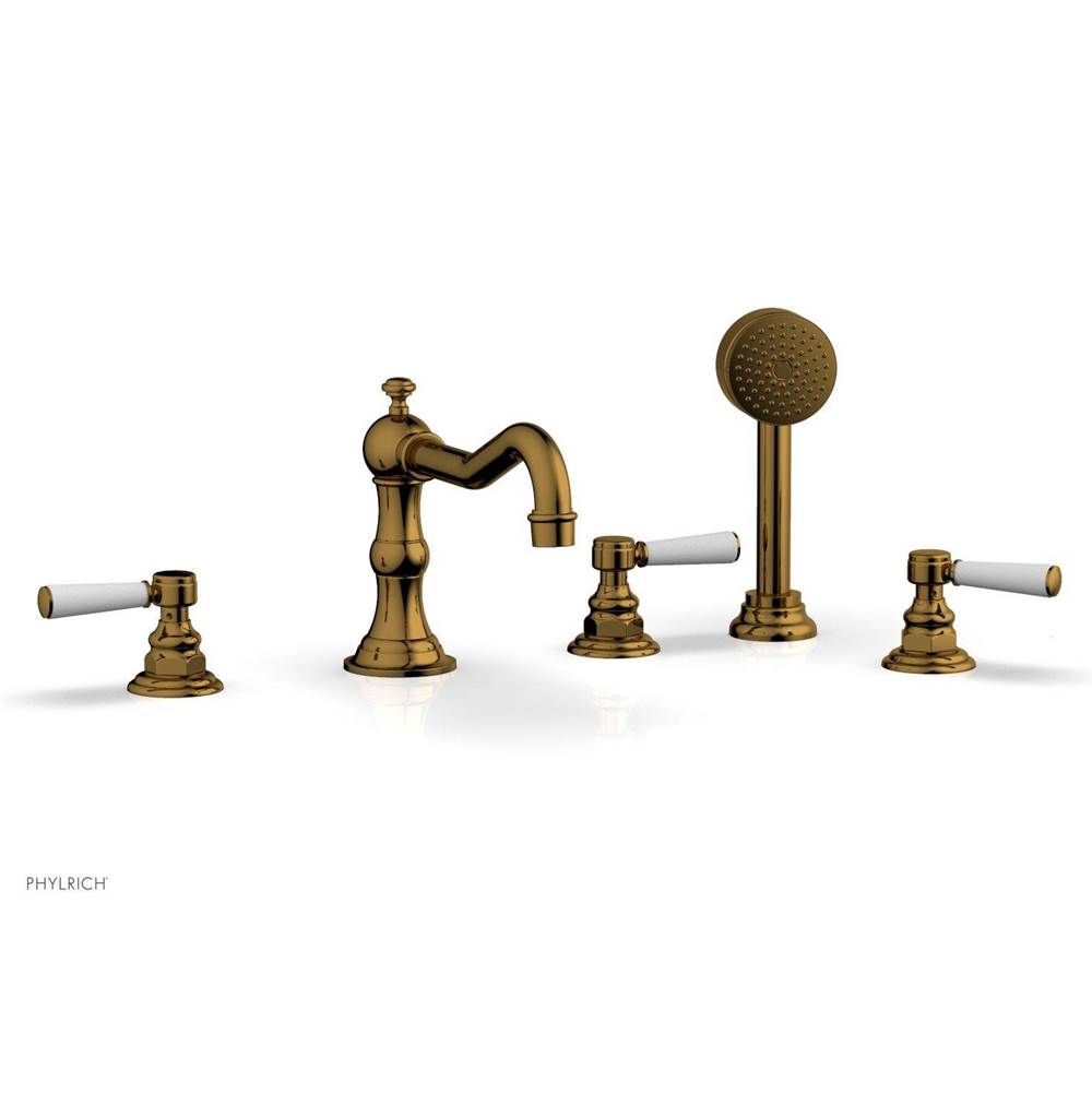 Phylrich - Deck Tub Set W/ Hs - French Brass