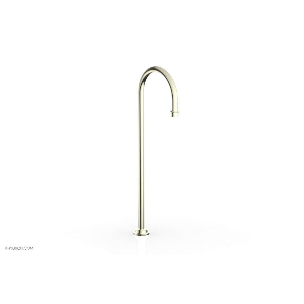 Phylrich - Floor Mount Spout - Burnished Nickel