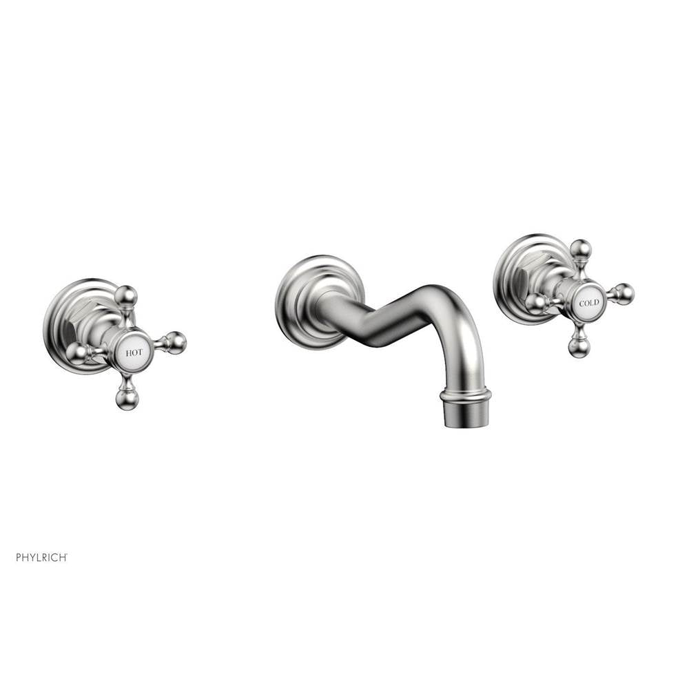 Phylrich - Wall Mount Tub Set - Satin chrome