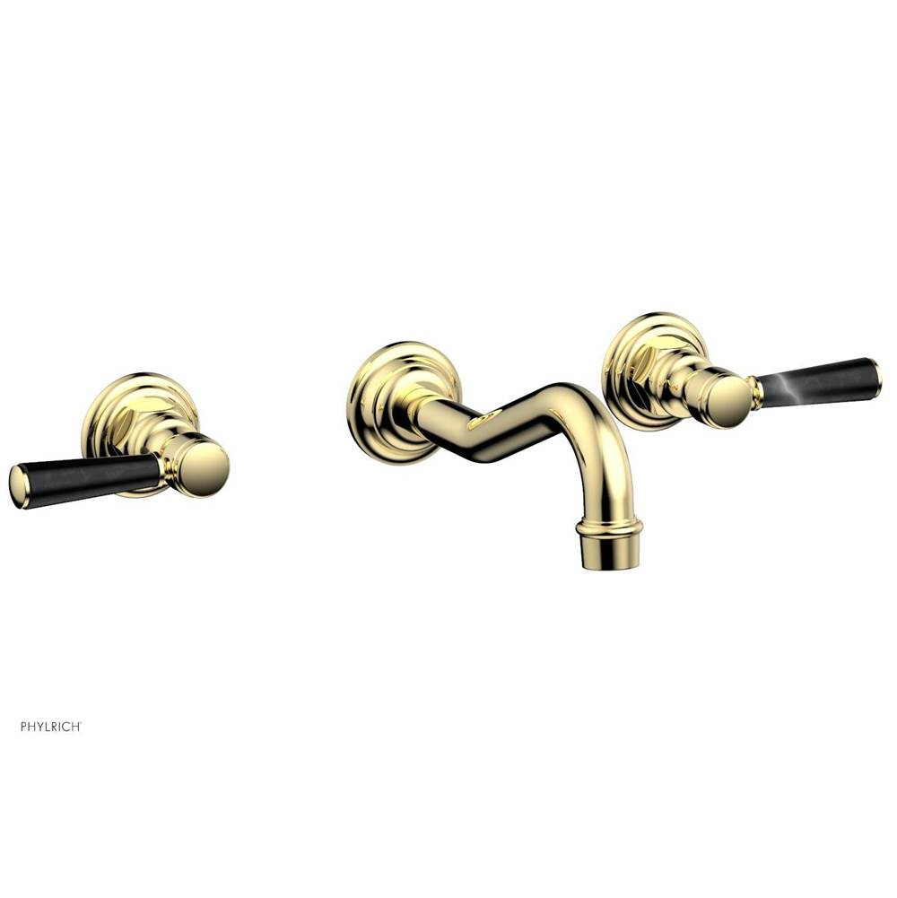 Phylrich - Wall Mount Tub Set - Polished Brass