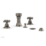 Phylrich - Four Hole Bidet Set - Pewter