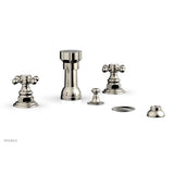 Phylrich - Four Hole Bidet Set - Polished Nickel