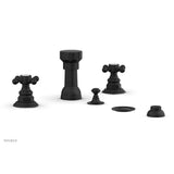 Phylrich - Four Hole Bidet Set - Matte Black