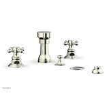 Phylrich - Four Hole Bidet Set - Satin Nickel