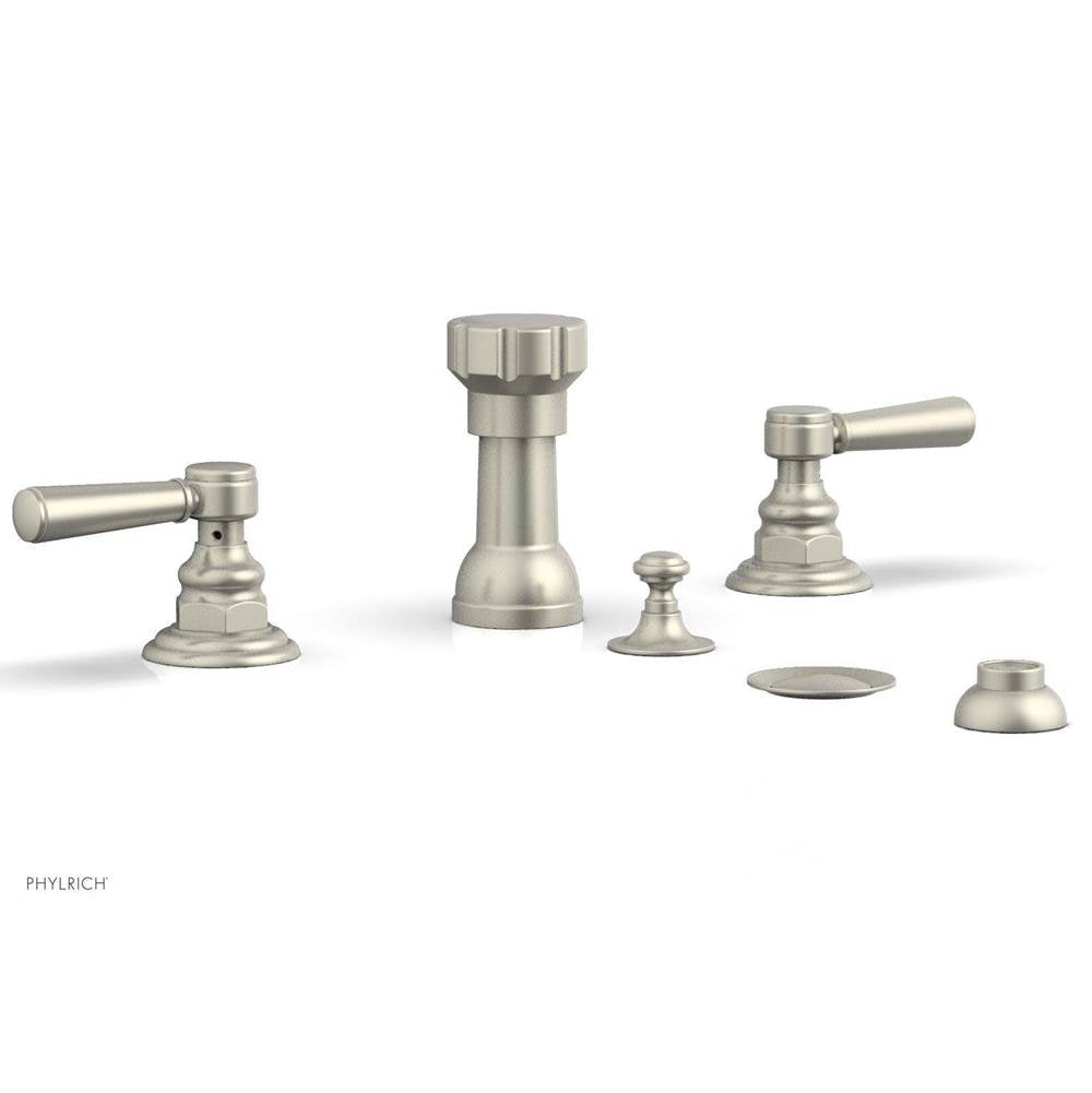 Phylrich - Four Hole Bidet Set - Burnished Nickel