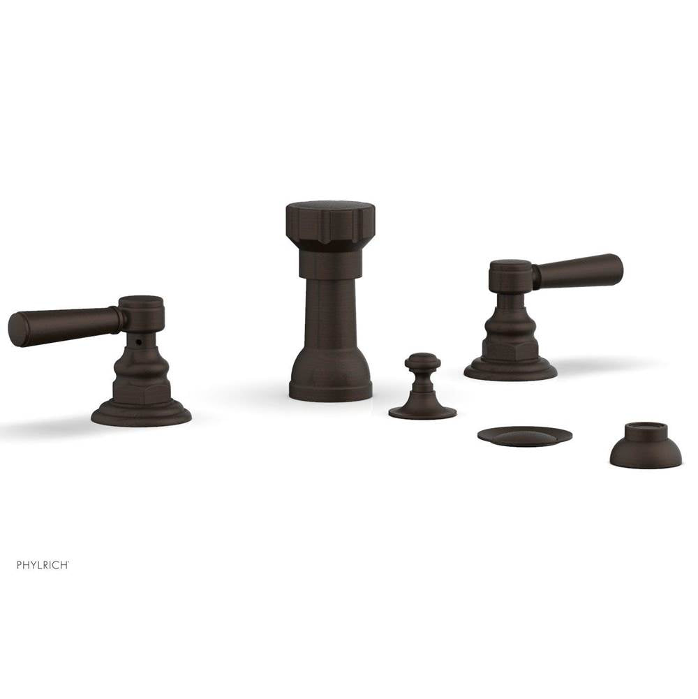 Phylrich - Four Hole Bidet Set - Antique Bronze
