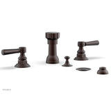 Phylrich - Four Hole Bidet Set - Weathered Copper
