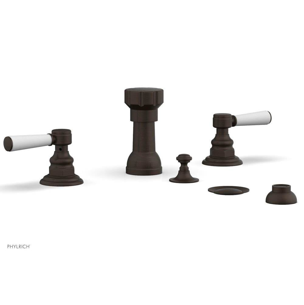 Phylrich - Four Hole Bidet Set - Antique Bronze