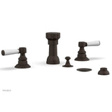 Phylrich - Four Hole Bidet Set - Antique Bronze