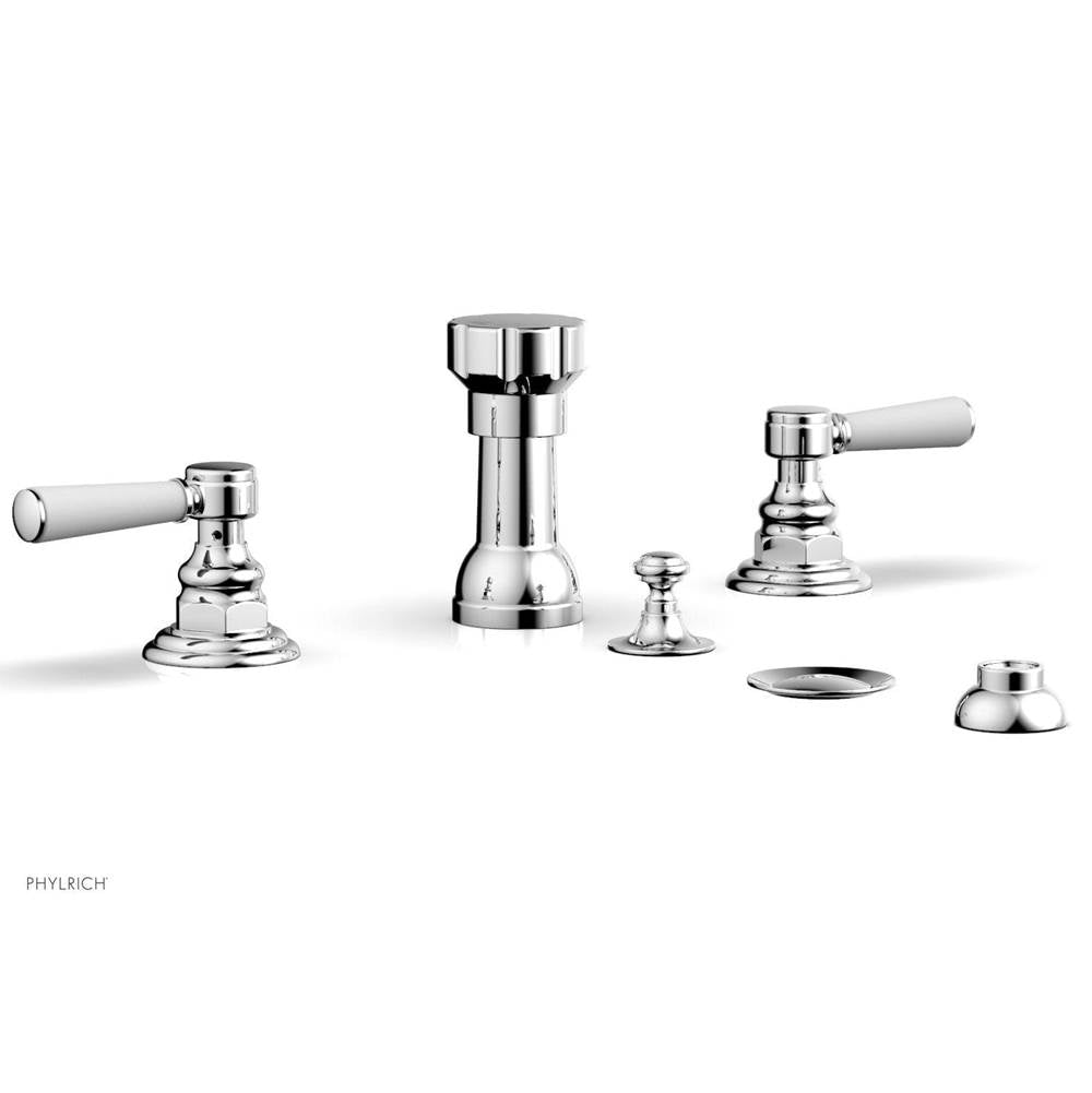 Phylrich - Four Hole Bidet Set - Polished Chrome