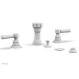 Phylrich - Four Hole Bidet Set - Satin White