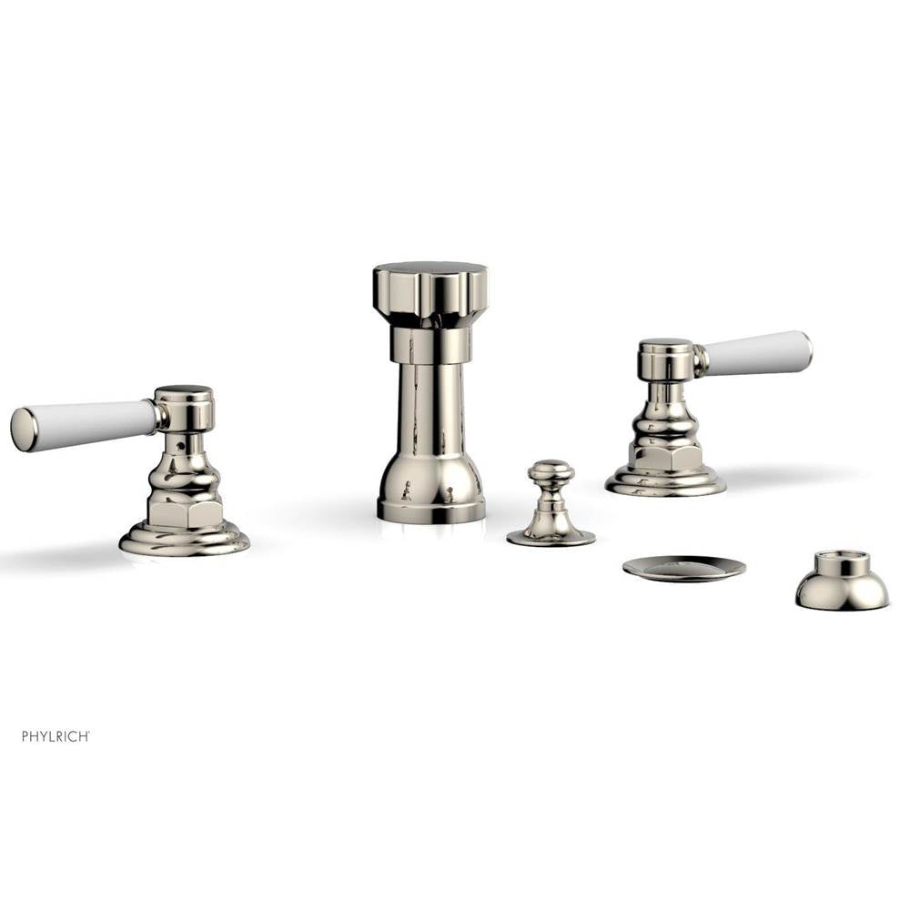 Phylrich - Four Hole Bidet Set - Polished Nickel