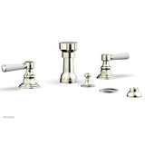 Phylrich - Four Hole Bidet Set - Satin Nickel