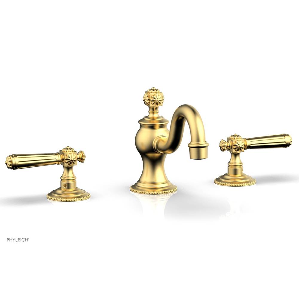 Phylrich - MARVELLE Widespread Faucet lever Handles 162-02 - Pewter