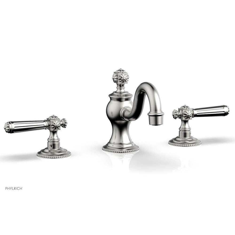 Phylrich - MARVELLE Widespread Faucet lever Handles 162-02 - Burnished Nickel