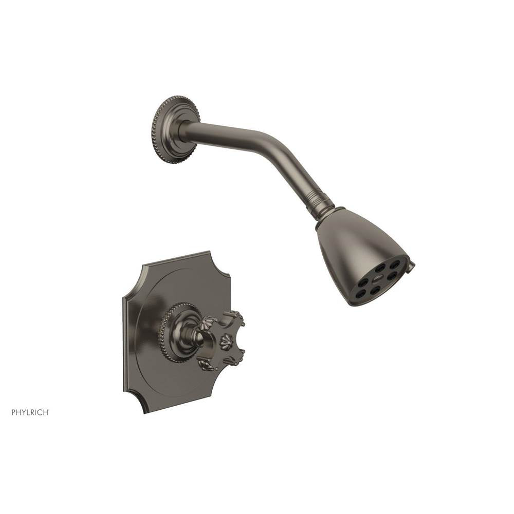 Phylrich - MARVELLE Pressure Balance Shower Set - Cross Handle 162-21 - Pewter