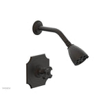 Phylrich - MARVELLE Pressure Balance Shower Set - Cross Handle 162-21 - Oil Rubbed Bronze