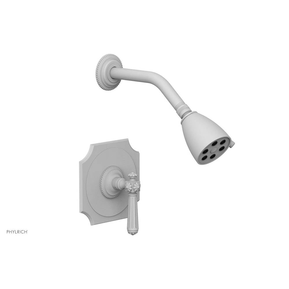 Phylrich - MARVELLE Pressure Balance Shower Set - Lever Handle 162-22 - Satin White