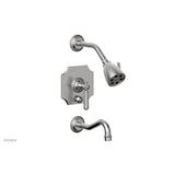 Phylrich - MARVELLE Pressure Balance Tub and Shower Set - Lever Handle 162-27 - Satin chrome