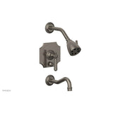 Phylrich - MARVELLE Pressure Balance Tub and Shower Set - Lever Handle 162-27 - Pewter