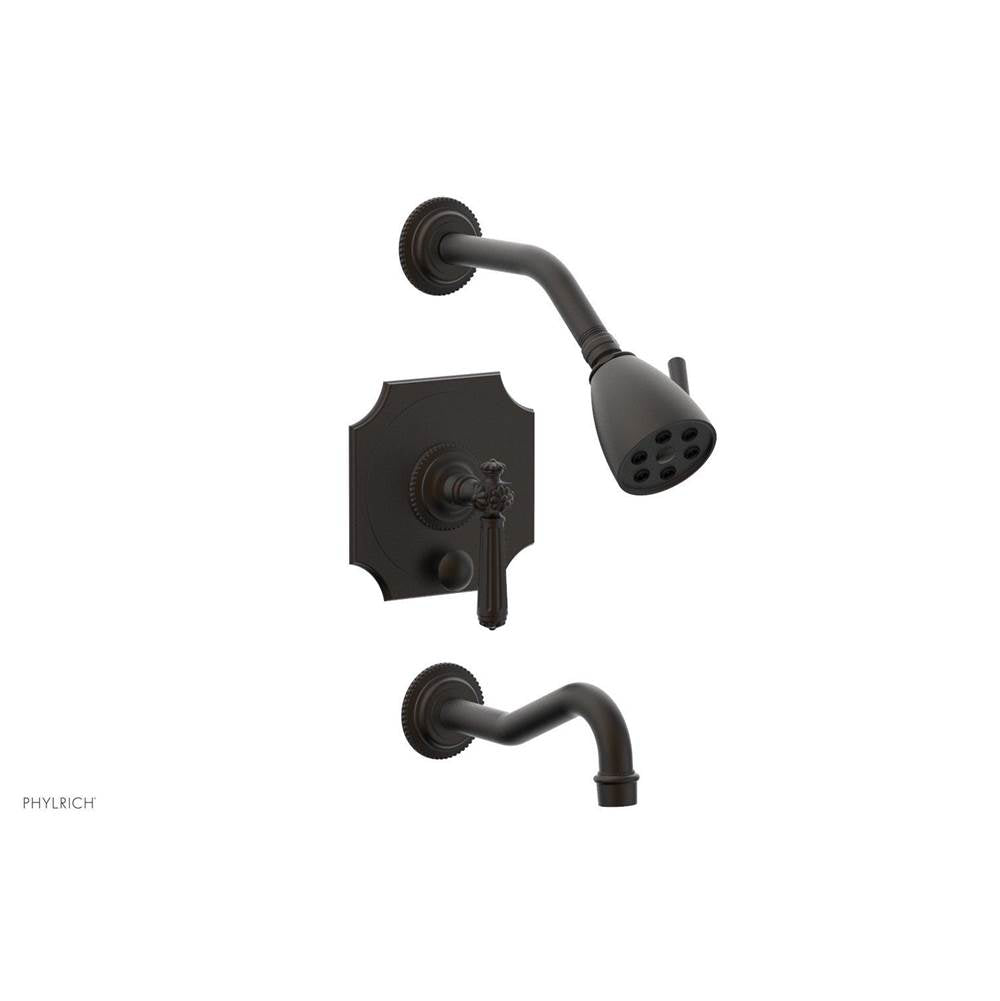 Phylrich - MARVELLE Pressure Balance Tub and Shower Set - Lever Handle 162-27 - Oil Rubbed Bronze