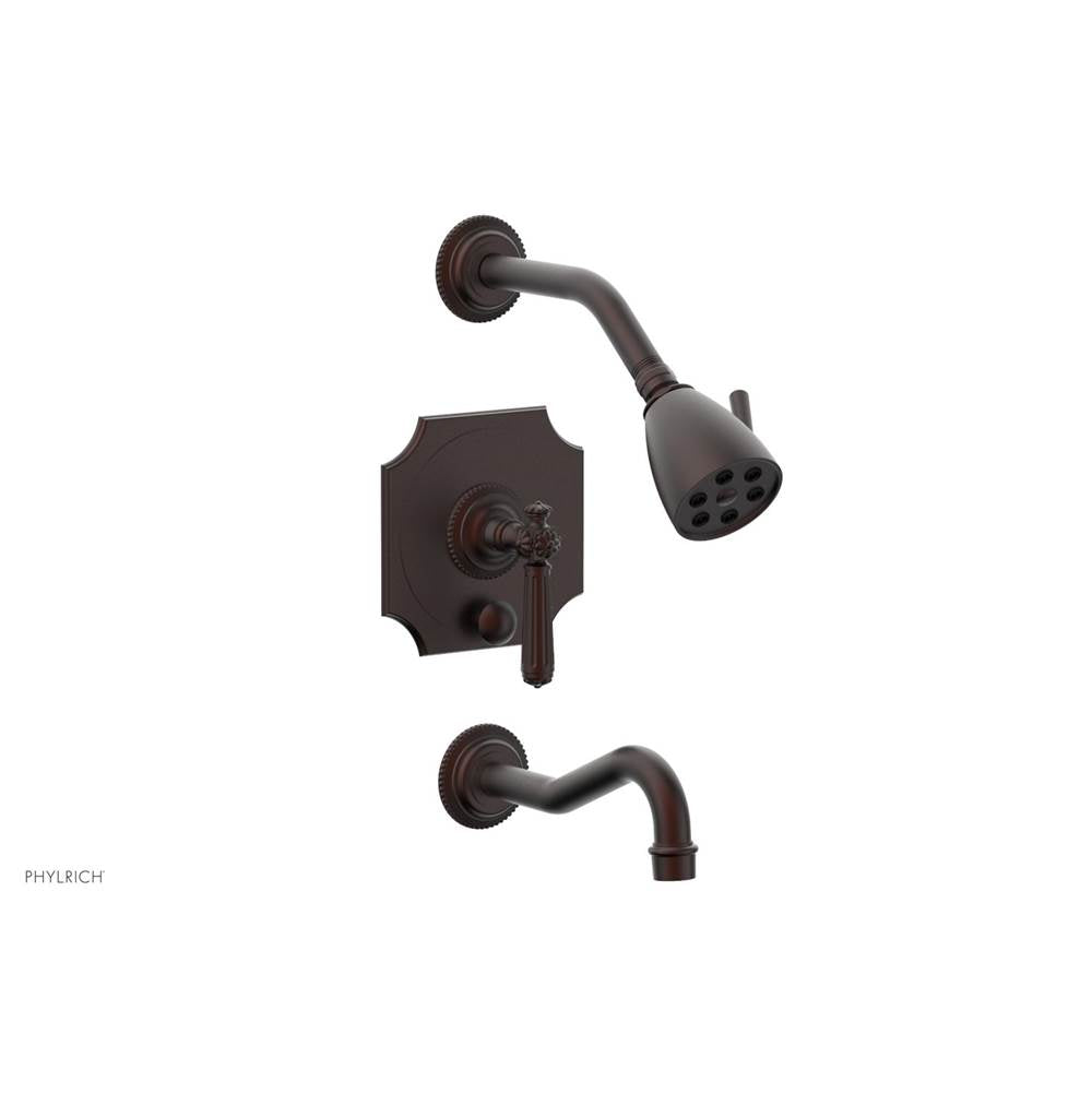 Phylrich - Pb Tub And Shower Set  Trim - Weathered Copper
