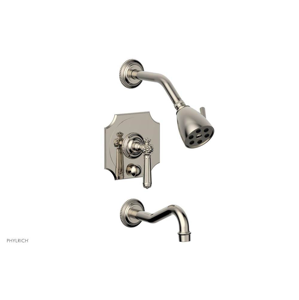 Phylrich - MARVELLE Pressure Balance Tub and Shower Set - Lever Handle 162-27 - Polished Chrome