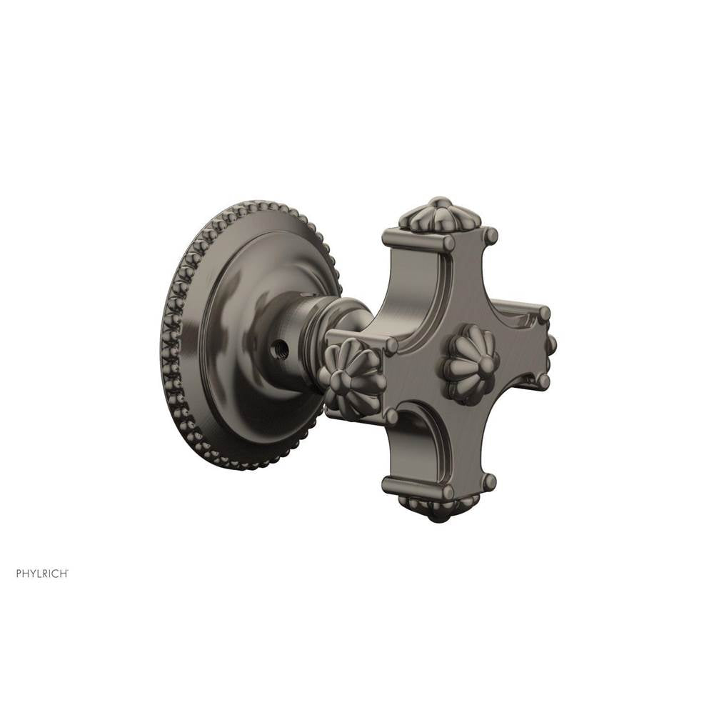 Phylrich - MARVELLE Volume Control/Diverter Trim - Blade Handle 162-35 - Burnished Nickel